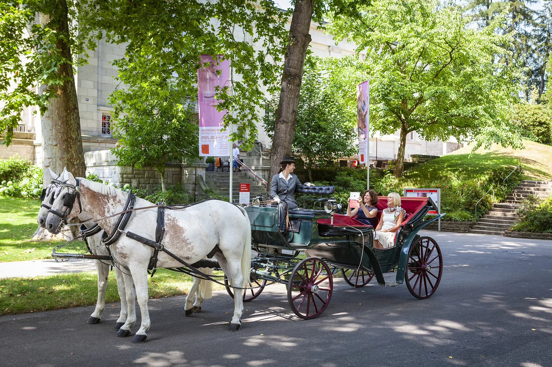 Pferdekutsche in Baden-Baden